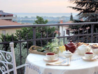 Aussicht von der Terrasse